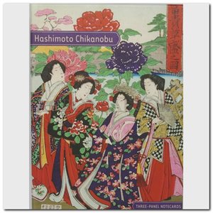 Carte - Box of 12 three-panel - Hashimoto Chikanobu
