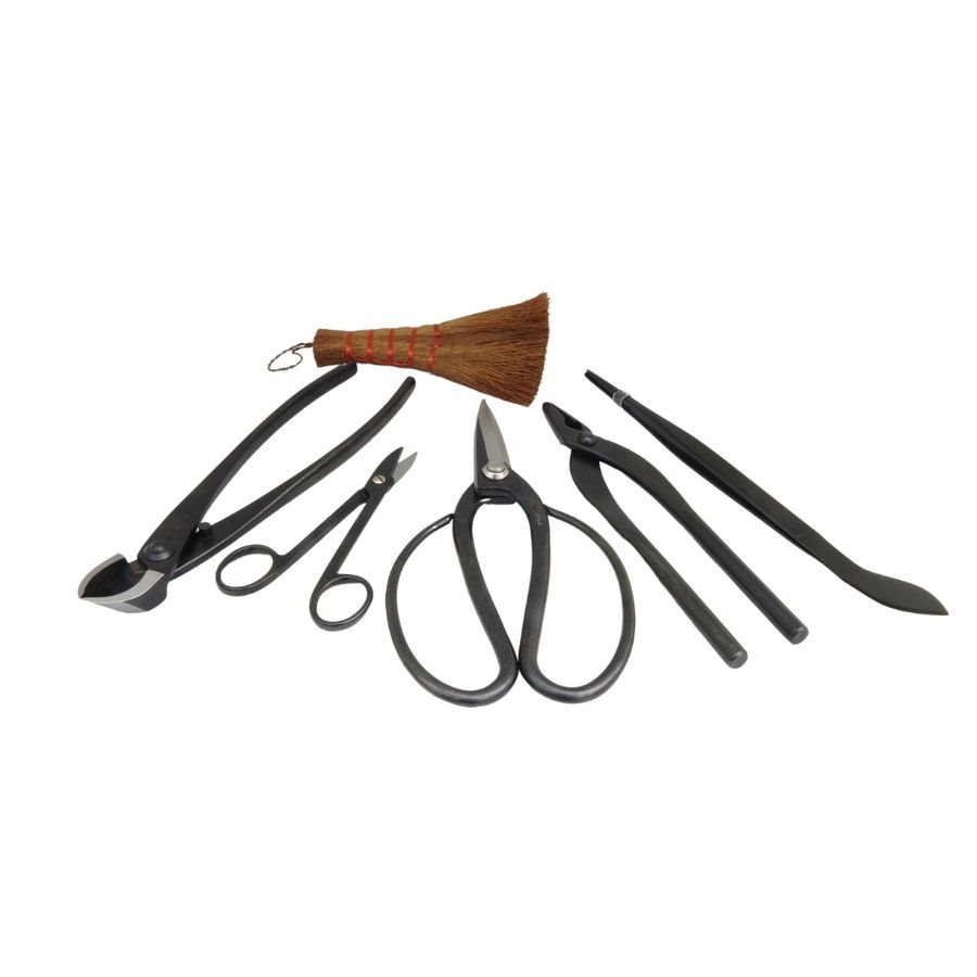 Lot de 3 outils Dingmu - Kit de trois outils pour la taille des bonsai