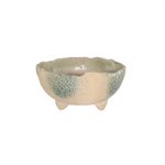 Bonsai Pot - Green Round 10 x 10 x 5.5 cm