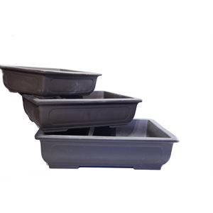 Bonsai Pot - Rectangle S16.5 /  M19.5 /  L22.8 /  ........... cm