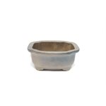 Pot à bonsai - Rectangle coins concaves 13 x 11 x 6 cm