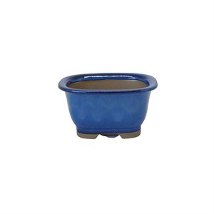 Bonsai Pot - Rectangle 12 x 10.5 x H6.2 cm