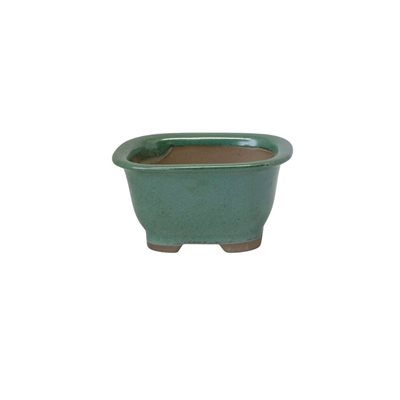 Pot à bonsai - Rectangle 12 x 10.5 x H6.2 cm Pot à bonsai - Rectangle 12 x 10.5 x H6.2 cm