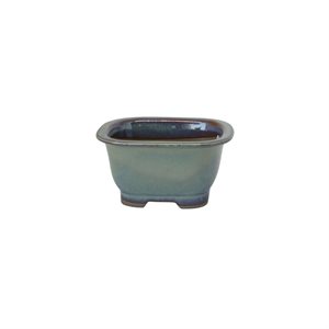 Bonsai Pot - Rectangle 12 x 10.5 x H6.2 cm