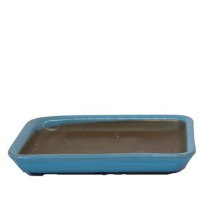 Bonsai Pot - Rectangle Humidity Tray - 13.7 x 11.5 x H1.8 cm