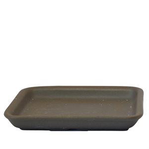Bonsai Pot - Rectangle Humidity Tray - 13.7 x 11.5 x H1.8 cm