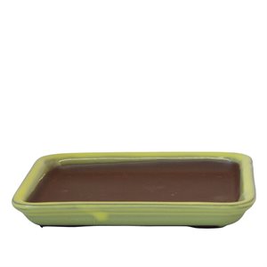 Bonsai Pot - Rectangle Humidity Tray - 13.7 x 11.5 x H1.8 cm