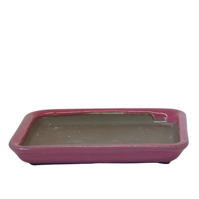 Bonsai Pot - Rectangle Humidity Tray - 13.7 x 11.5 x H1.8 cm Bonsai Pot - Rectangle Humidity Tray - 13.7 x 11.5 x H1.8 cm