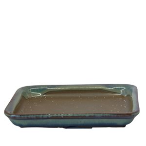 Bonsai Pot - Rectangle Humidity Tray - 13.7 x 11.5 x H1.8 cm