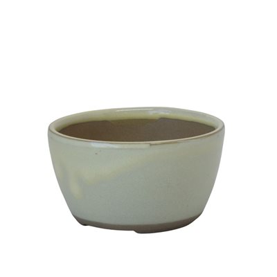 Pot à bonsai - Rond - 9.5 x H5.3 cm