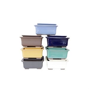 Bonsai Pot - Rectangle S18.3 / M22 cm