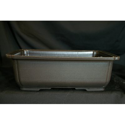 Bonsai Pot - Brown Plastic - 268 x 195 x 89