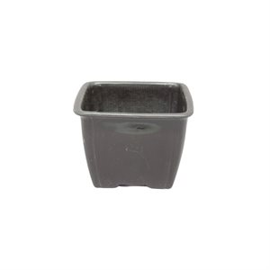 Bonsai Pot - Brown Plastic - 83 x 63 mm