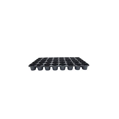 Plastique noir - 40 mini a / plateau - 5.5 x H4.5 cm - 2.25''