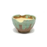Bonsai Pot - Shigaraki Round Brown / Green S12 / M16 / L19 cm