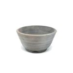 Bonsai Pot - Shigaraki Round Brown 12.5 x 12.5 x 7 cm