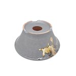 Bonsai Pot - Shigaraki - Gray - S18.5 /  M20.5 /  L21.5 cm