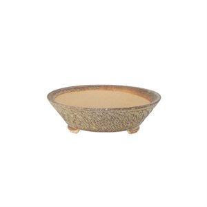 Bonsai Pot - Shigaraki Round S15 / M18 / L21