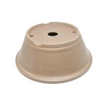 Pot à bonsai - Tokoname Rond Brun S19 / M24 / L29.5 cm