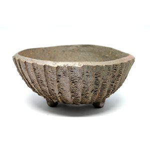 Pot à bonsai - Tokoname Rond Brun 13 x 5 cm