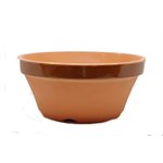 Pot à bonsai - Tokoname Rond Terra-cotta 31.3 x 14.2 cm #10