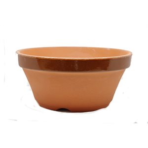 Pot à bonsai - Tokoname Rond Terra-cotta 31.3 x 14.2 cm #10