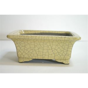 Pot à bonsai - Satomi Terahata - Rectangle 14.5 x 12.5 cm