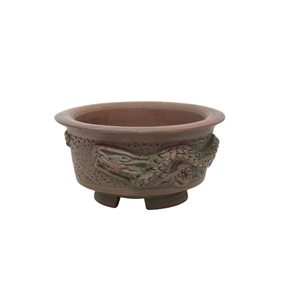 Pot à bonsai - Bigei - Mame Rond  8.5 x H4 cm