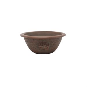 Pot à bonsai - Bigei - Rond  15.5 x H6.5 cm