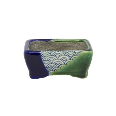 Pot à bonsai - Satomi Terahata - Mame Rectangle 8.5 x 6 cm