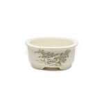 Pot à bonsai - Beige Paysage Japonais - 10 x 8 x H5 cm