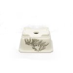 Pot à bonsai - Beige Paysage Japonais - 10 x 8 x H5 cm