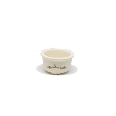Pot à bonsai - Mini Beige paysage - 3.8 x H3.4 cm approx.