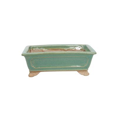 Bonsai Pot - Rectangle 15.5 x 10.5 x H5.5 cm Bonsai Pot - Rectangle 15.5 x 10.5 x H5.5 cm