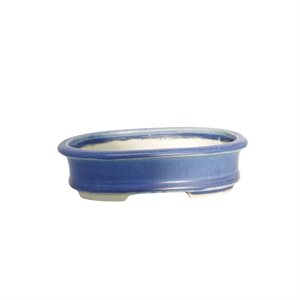 Pot à bonsai - Oval 15.5 x 11 x H4 cm