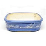 Bonsai Pot - Chinese Landscape Rectangle 22 x 17 x 6.5 cm