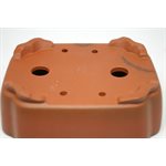 Bonsai Pot - Rectangle Crabs 13 x 10.5 x 4 cm