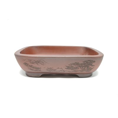 Bonsai Pot - Landscape Rectangle 24.5 x 20 x 6.5 cm