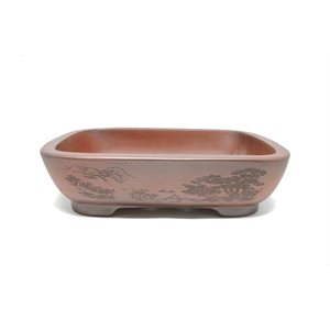 Bonsai Pot - Landscape Rectangle 24.5 x 20 x 6.5 cm