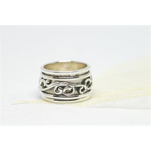 Spinner meditation ring - Wind of happiness