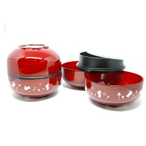 Bento Box - Red Rabbit White 500ml