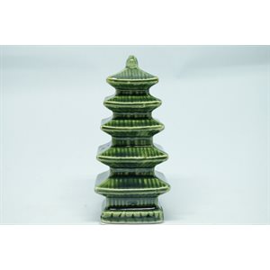 5-Stages Green Japanese Lantern