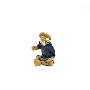 Blue Fisherman 1.25"H