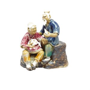 Wisemen (2) Blue / Red 7 x 4 x 8 cm