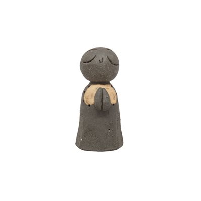 Jizo Shigaraki 4 x 4 x H8.5 cm Jizo Shigaraki 4 x 4 x H8.5 cm
