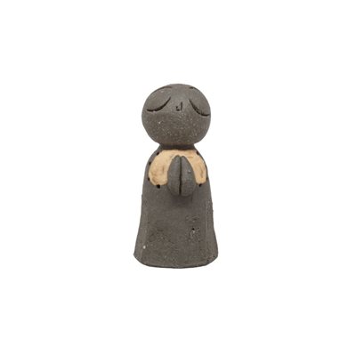 Jizo Shigaraki  4 x 4 x H8.5 cm