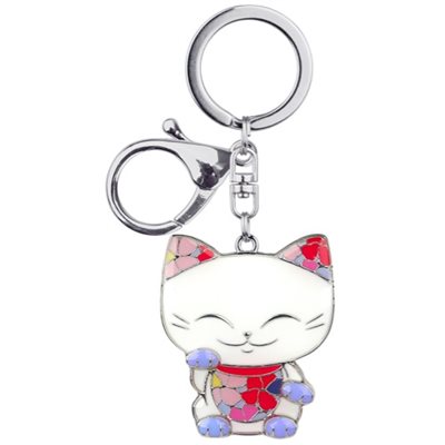 Mani The Lucky Cat - Porte-clés Charms - MGK012