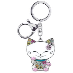 Mani The Lucky Cat - Porte-clés Charms - MGK014