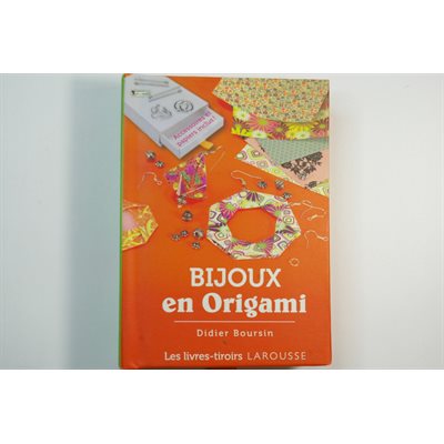 Bijoux en origami Livre-Tiroir - Didier Boursin