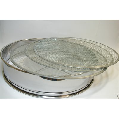 Stainless steel sieve